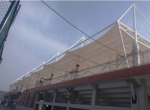 體育館膜結構頂棚，是體育場地新型選擇