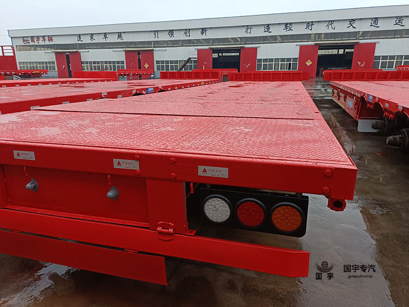低平板半掛車：重載貨物的理想選擇！